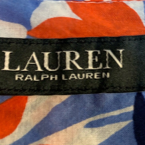 Lauren patriotic button down shirt, top, blouse - Picture 9 of 12